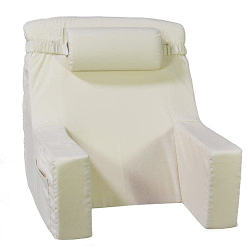 Complete Medical Back & Neck Therapy Hermell Products Bed Lounger W/Cervical Roll 24  X 24   15.5  PolyFoam Cs/2