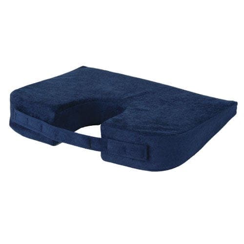 Complete Medical Wheelchairs & Accessories Hermell Products Coccyx Car Cushion Navy by Alex Orthopedic