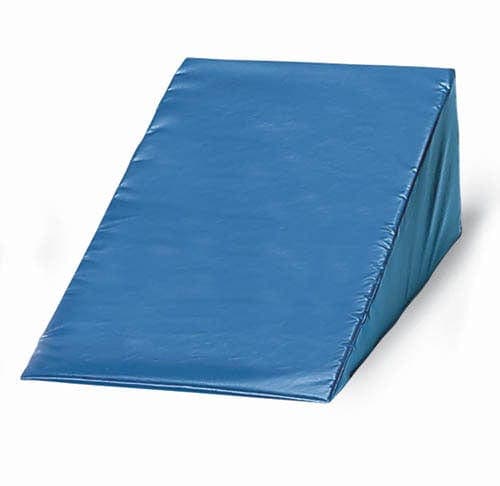 Complete Medical Physical Therapy Hermell Products Vinyl Covered Foam Wedge 10 h x 24 w x 28 l  Navy