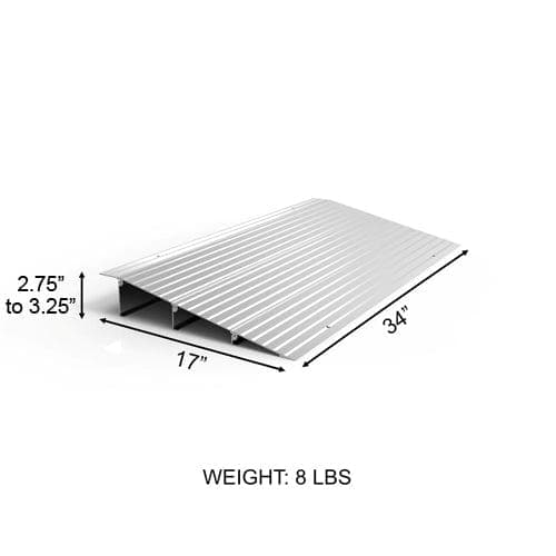 Complete Medical Wheelchairs & Accessories Homecare Products EZ Access Threshold Modular Entry Ramp 3  x17  x34