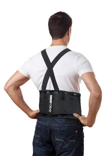 Complete Medical Orthopedic Care Homedics Group Canada Back Belt-Unisex Large/X-Large Black  Obusforme