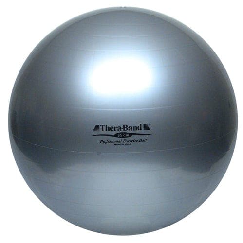 Complete Medical Exercise & Physical Therapy Hygenic Corporation Thera-Band Exercise Ball- 34 - 85 Cm- Silver (Bagged)