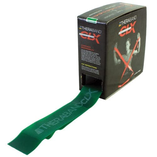 Complete Medical Exercise & Physical Therapy Hygenic Corporation Theraband Consecutive Loops Green 25 Yard Bulk