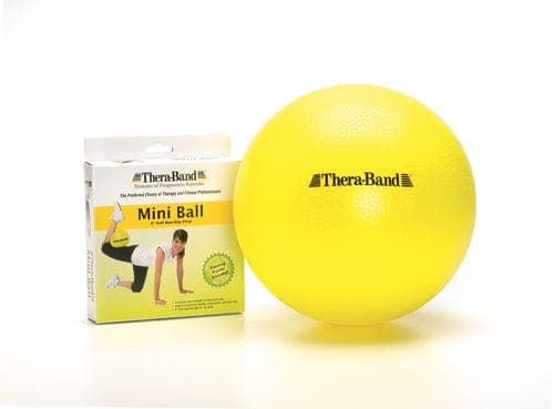 Complete Medical Exercise & Physical Therapy Hygenic Corporation Theraband Mini Ball Yellow 9  Diameter