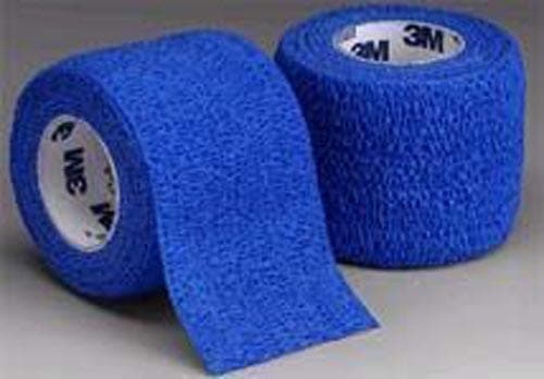 Complete Medical Wound Care Kendall Coban Self-Adherent Wrap 2 x5 Yd Blue Bx/36