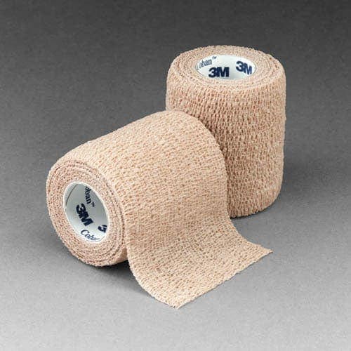 Complete Medical Wound Care Kendall Coban Self-Adherent Wrap 2 x5 Yd Bx/36 Tan