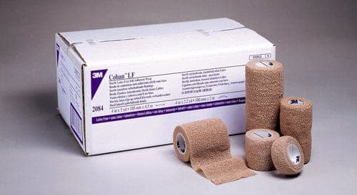 Complete Medical Wound Care Kendall Coban Self-Adherent Wrap 2 x5 Yd Bx/36 Tan Latex Free N/S