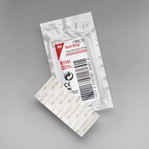 Complete Medical Wound Care Kendall Steri-Strip Skin Closure Bx/50 1/4  X 3   3 Strips/Sheet