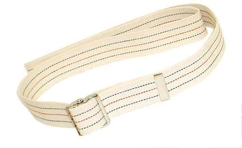 Complete Medical Mobility Products Kinsman Enterprises Gait Belt w/Metal Buckle 2x48  Striped