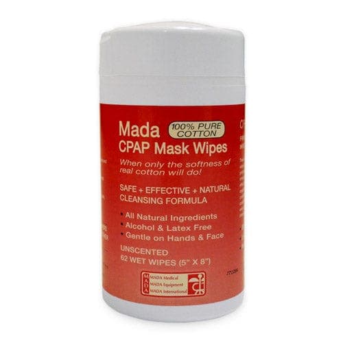 Complete Medical Respiratory Care Mada Medical CPAP Mask Wipes  Mada Unscented  Tub/62