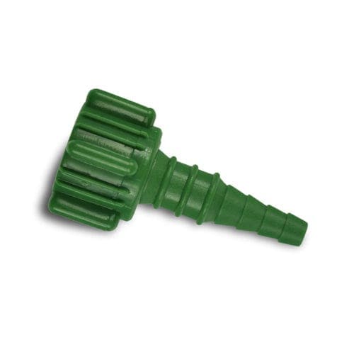 Complete Medical Respiratory Care Mada Medical Oxygen Fitting For Hose Connector 50/Box Green Plastic