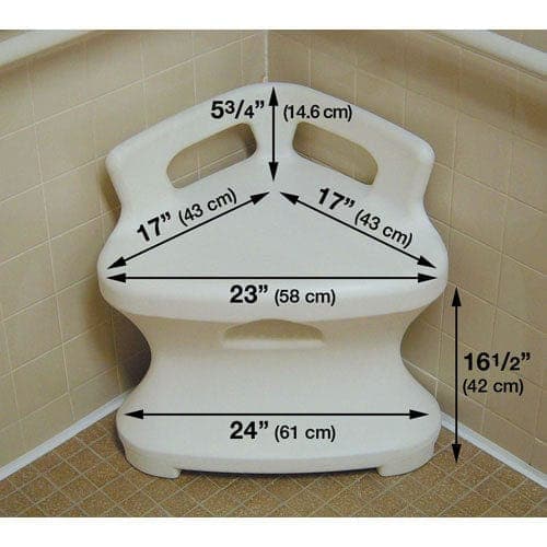 Complete Medical Bath Care Maddak Corner Shower Seat