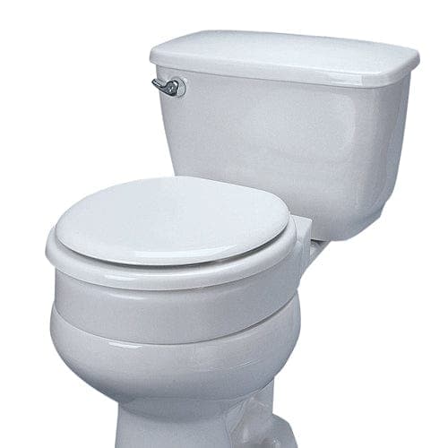 Complete Medical Bath Care Maddak Raised Toilet Seat  Standard Hinged