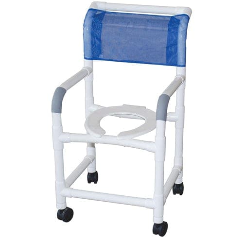 Complete Medical Commodes MJM International Corp Shower Chair  Standard PVC  Superior