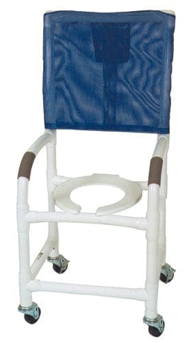 Complete Medical Commodes MJM International Corp Shower Chair  Superior PVC