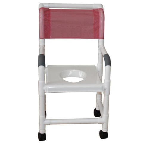 Complete Medical Commodes MJM International Corp Shower Seat with Full Support Snap-on Seat