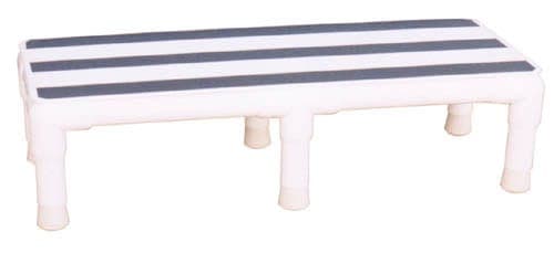 Complete Medical Aids to Daily Living MJM International Corp Step Stool  MRI  Single Step PVC 38 W x 12 D x 6.5 H