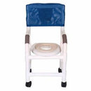 Complete Medical Bath Care MJM International Corp Superior Shower Chair PVC Ped/Sm Adult Reducer Seat