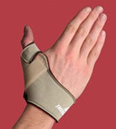 Complete Medical Orthopedic Care Orthozone Flexible Thumb Splint  Left Large  Beige  7.75 ò-8.75