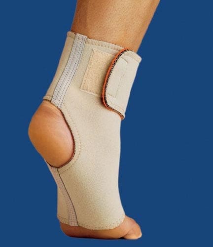 Complete Medical Orthopedic Care Orthozone Thermoskin Ankle Wrap Large Beige