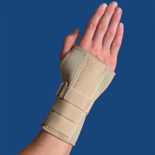 Complete Medical Orthopedic Care Orthozone Thermoskin Carpal Tunnel Brace W/ Dorsal Stay Lge Right Beige