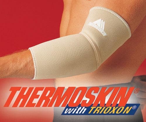 Complete Medical Orthopedic Care Orthozone Thermoskin Elbow Support Medium  10.5 -11.75   Beige