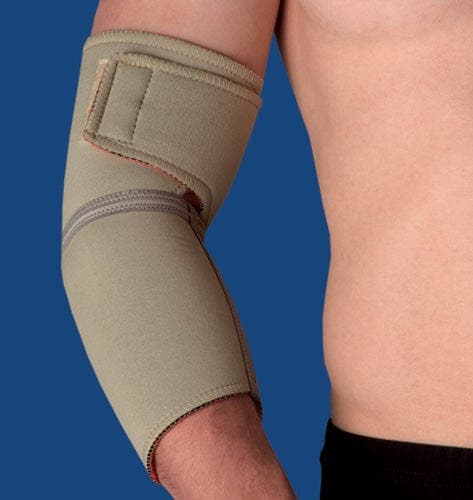 Complete Medical Orthopedic Care Orthozone Thermoskin Elbow Wrap Arthritic  Beige  Extra Large