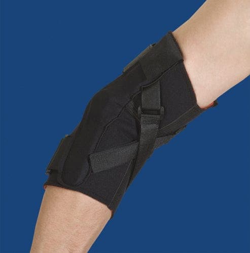 Complete Medical Orthopedic Care Orthozone Thermoskin Hinged Elbow Large  Black