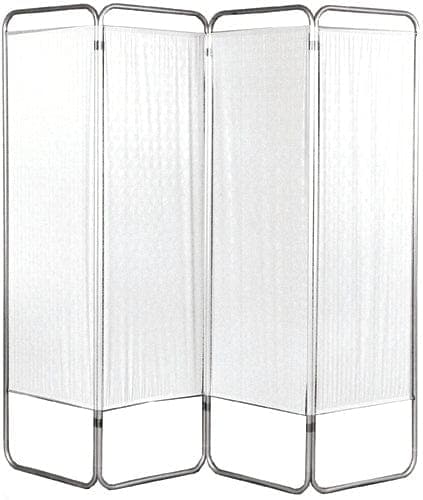 Complete Medical Physician Supplies P W Four Panel Privacy Screen Without Wheels