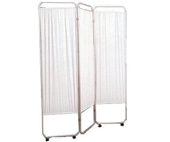 Complete Medical Physician Supplies P W Three Panel Privacy Screen With Wheels