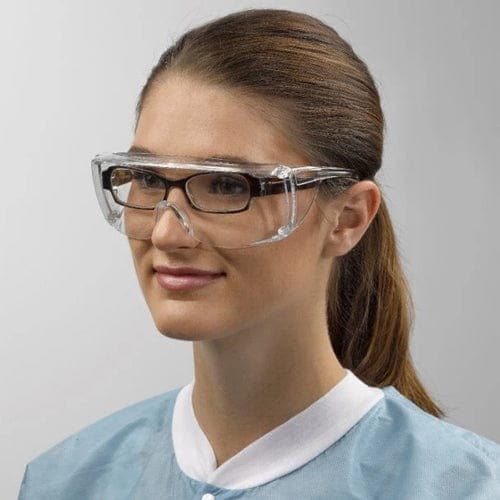 Complete Medical Physician Supplies Palmero Health Care ProVision Eyesavers  Goggles Clear Frame/Clear Lens