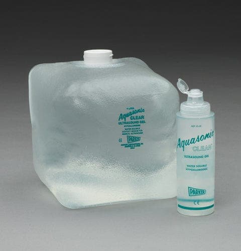 Complete Medical Electrotherapy Parker Laboratories Aquasonic Clear 5 Liter Econopac Cs/4