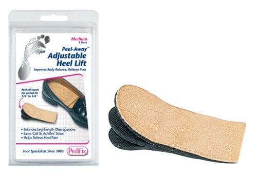 Complete Medical Foot Care Pedifix Adjust-A-Heel Lift  Large Womens size 11+ / Mens 9+