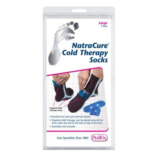 Complete Medical Hot & Cold Therapy Pedifix NatraCure Cold Therapy Socks Large/Extra Large  (Pair)