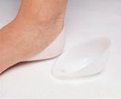 Complete Medical Foot Care Pedifix Pedifix Firm Heel Cup Small 6/pr  Fits up to Women's sz 7