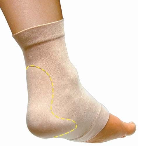 Complete Medical Foot Care Pedifix Visco-GEL Achilles Protection Sleeve  Large