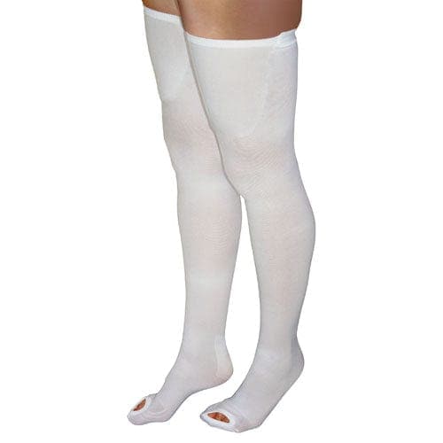 Complete Medical Stockings Scott Specialties Anti-Embolism Stockings Md/Lng 15-20mmHg Thigh Hi  Insp. Toe
