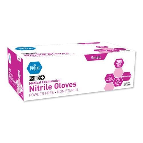 Complete Medical Physician Supplies Shield Line fmly Ameriderm Nitrile Exam Gloves Small N/S 10/200/Case   Powder Free