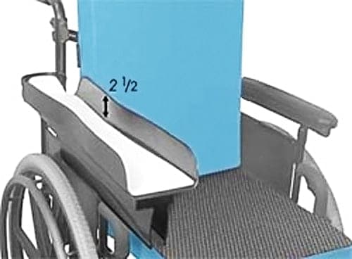 Complete Medical Wheelchairs & Accessories Therafin Corporation Arm Trough  Reversible w/Adj Height Bracket