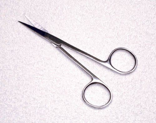 Complete Medical Physician Supplies Z I International Iris Scissors 4 1/2  Curved