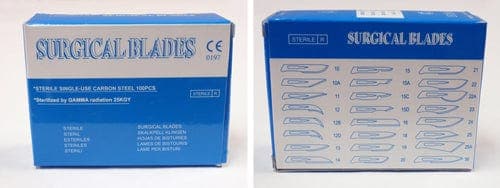 Complete Medical Physician Supplies Z I International Scalpel Blades- # 10  Bx/100