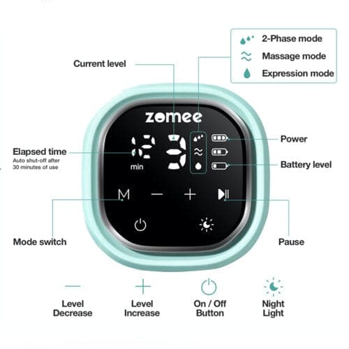 Complete Medical Maternity Care Zomee Z2 Double Electric Breast Pump by Zomee