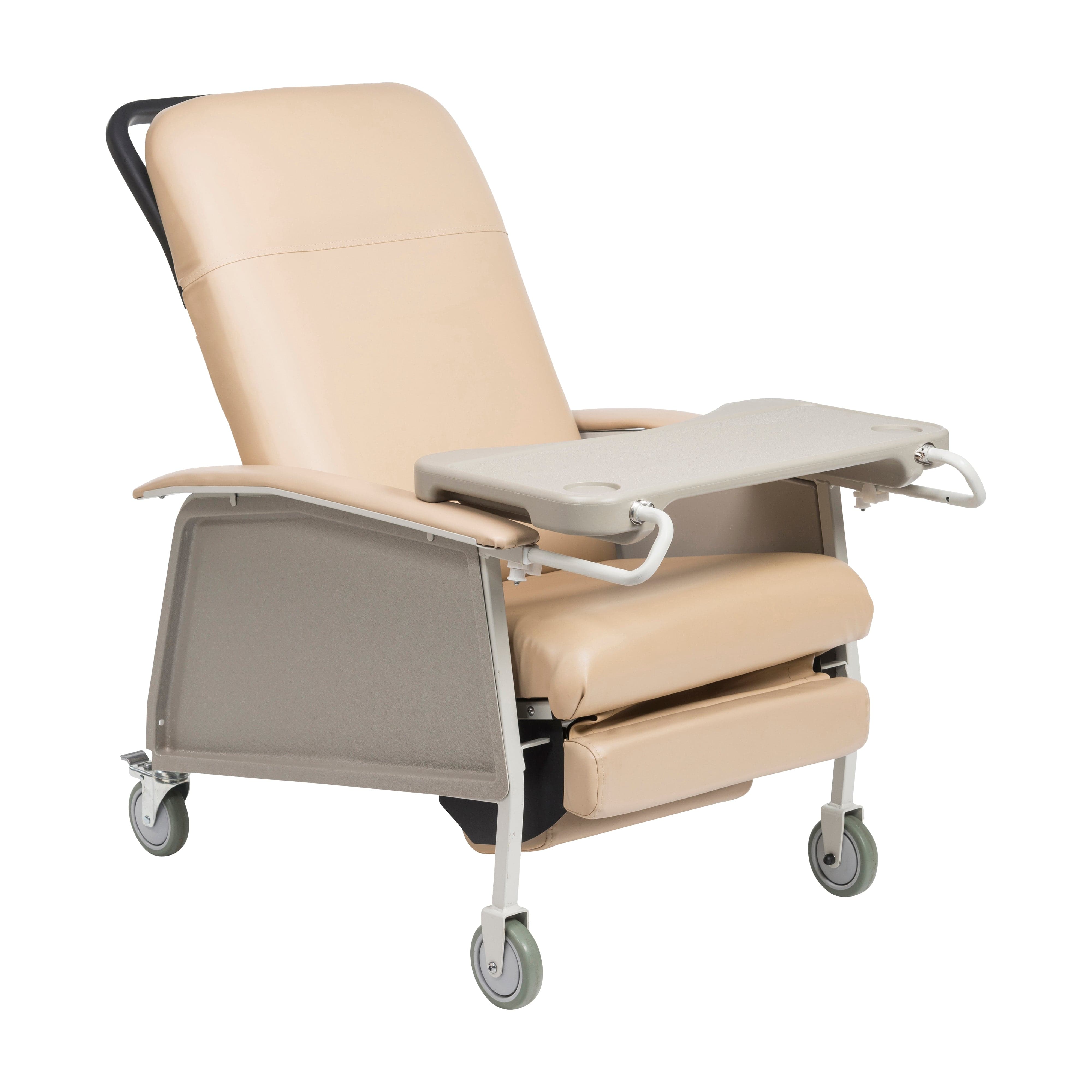 Drive Medical Patient Room/Geri Chairs/Three Position Geri Chairs Tan Drive Medical 3 Position Geri Chair Recliner
