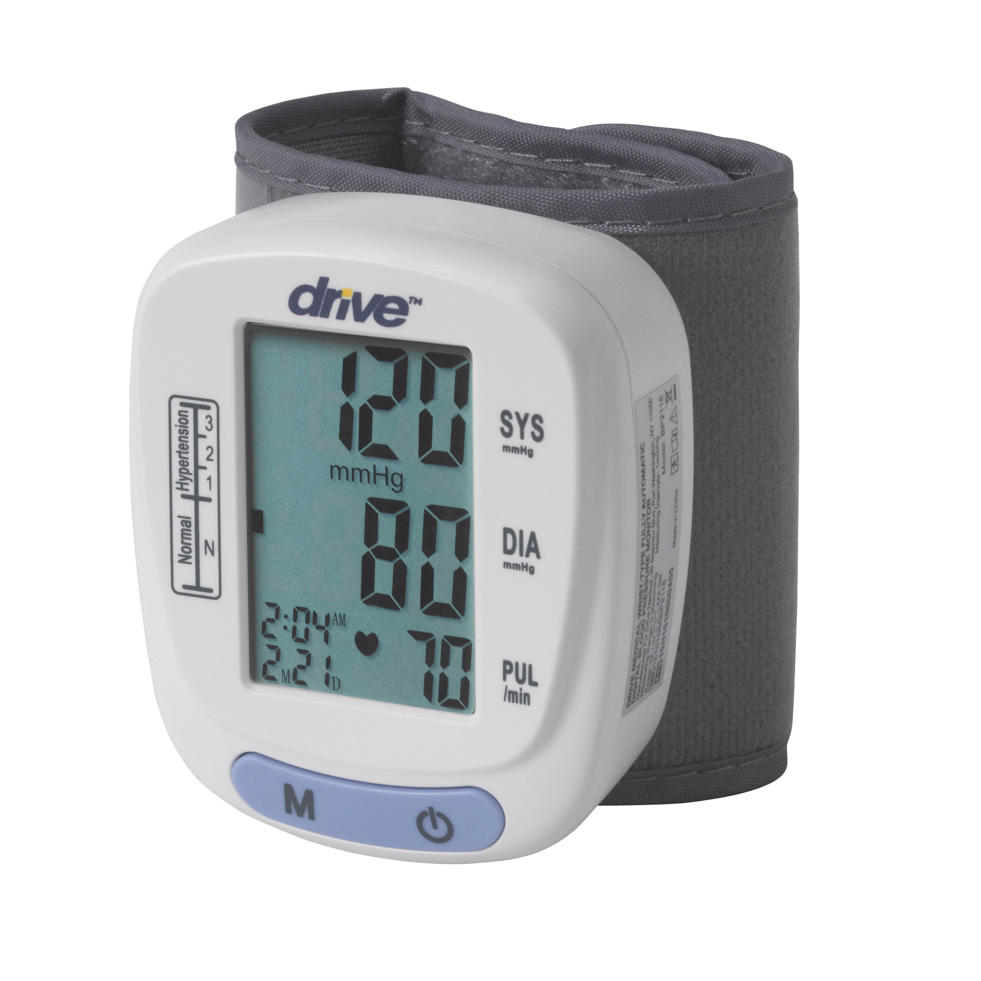 Drive Medical Personal Care Drive Medical Automatic Blood Pressure Monitor, Wrist Model