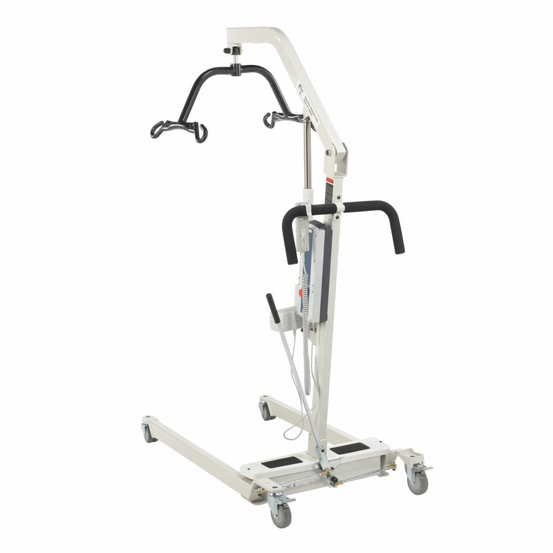 Drive Medical Patient Room Drive Medical Bariatric Battery Powered Electric Patient Lift with Four Point Cradle and Rechargeable, Removable Battery