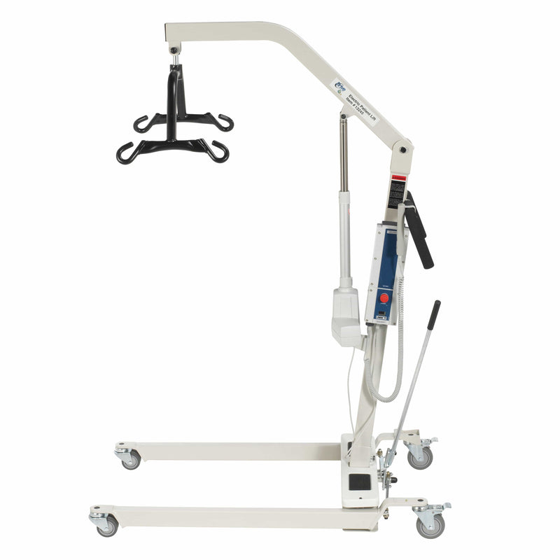 Drive Medical Patient Room Drive Medical Bariatric Battery Powered Electric Patient Lift with Four Point Cradle and Rechargeable, Removable Battery