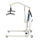 Drive Medical Patient Room Drive Medical Bariatric Battery Powered Electric Patient Lift with Four Point Cradle and Rechargeable, Removable Battery