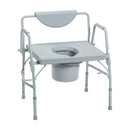 Drive Medical Commodes Drive Medical Bariatric Drop Arm Bedside Commode Chair