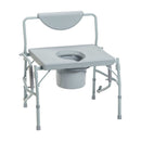 Drive Medical Commodes Drive Medical Bariatric Drop Arm Bedside Commode Chair