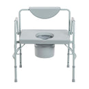 Drive Medical Commodes Drive Medical Bariatric Drop Arm Bedside Commode Chair